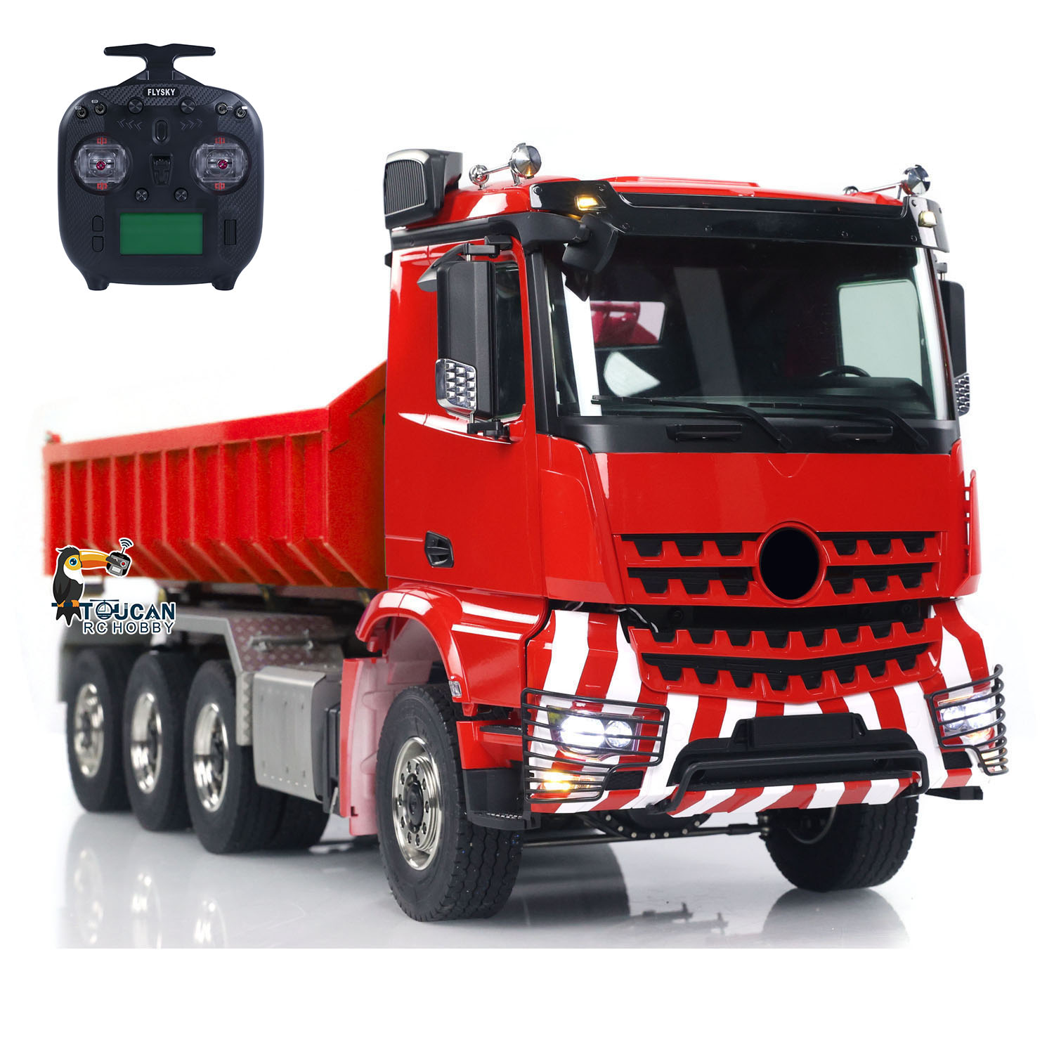 Rc Hobby Dump Truck - 1/14 8x8 RC 유압식 풀덤프 트럭