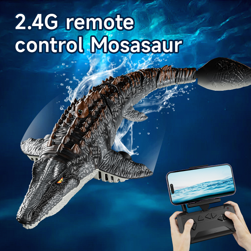 Rc Hobby Grade Boat - S11 2.4GHz 원격 제어 공룡 보트