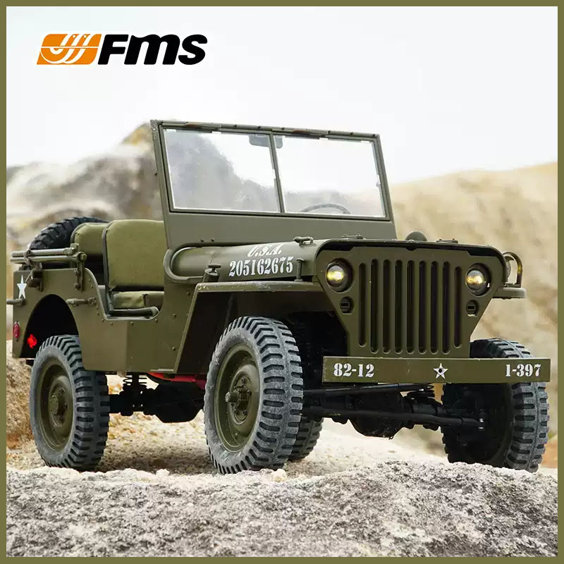 Rc Hobby Dump Truck - FMS 1/6 클라이머 1941 윌리스 MB