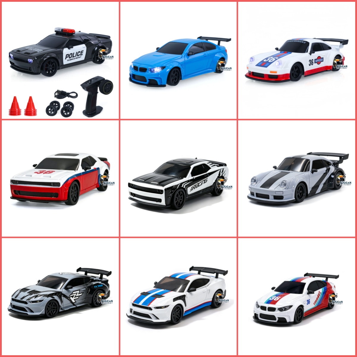 신형 1/36 RC 드리프트 카 3611 고속 4WD  - Rc Hobby Horizon 리뷰 및 가격