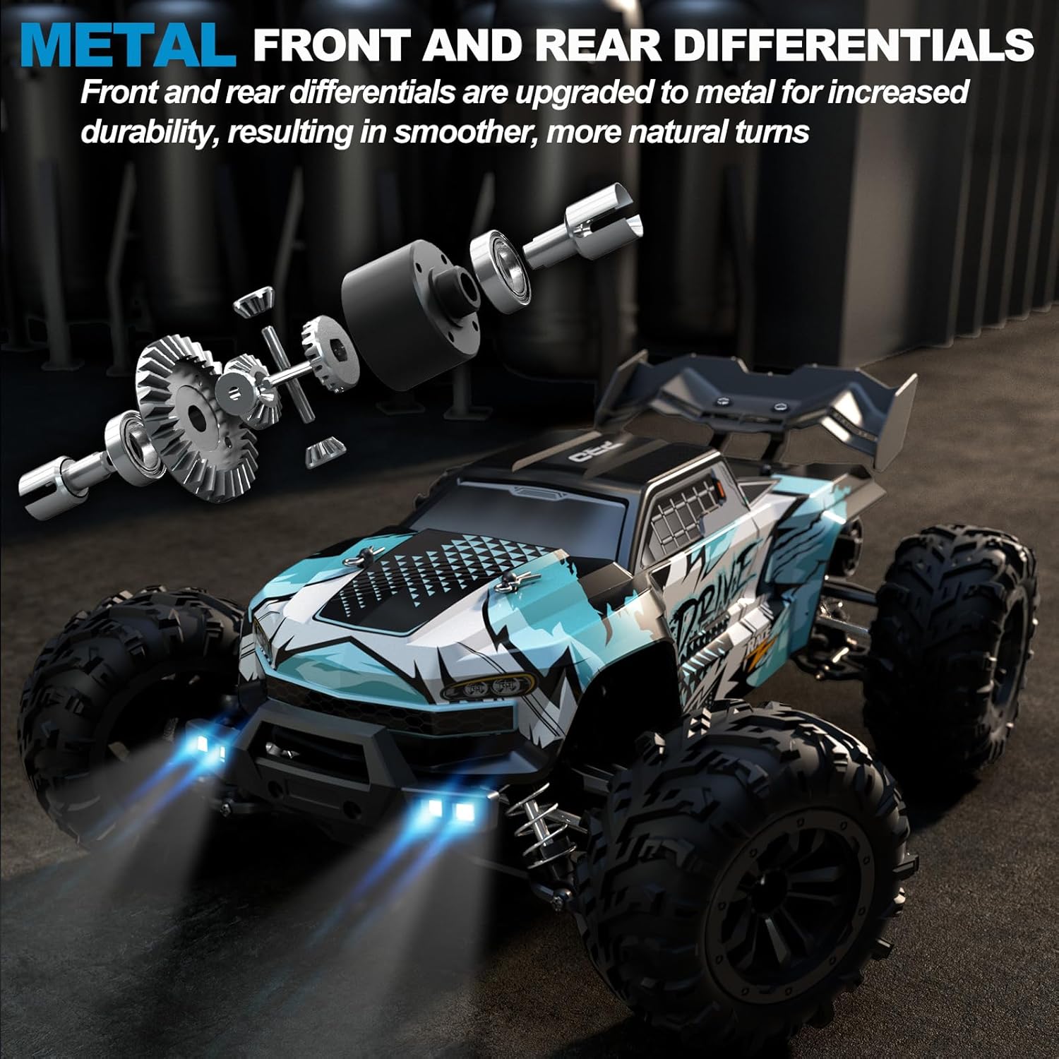 브러시리스 RC 몬스터 트럭 1:16 스케일 - 고속  - Rc Hobby Grade Monster Truck 리뷰 및 가격