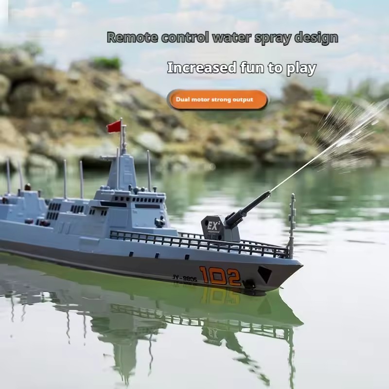새로운 고속 드리프트 RC 디스트로이어 60CM 초대형 - Rc Hobby Grade Boat 리뷰 및 가격