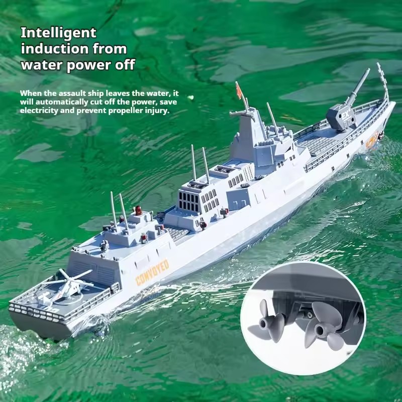 새로운 고속 드리프트 RC 디스트로이어 60CM 초대형 - Rc Hobby Grade Boat 리뷰 및 가격
