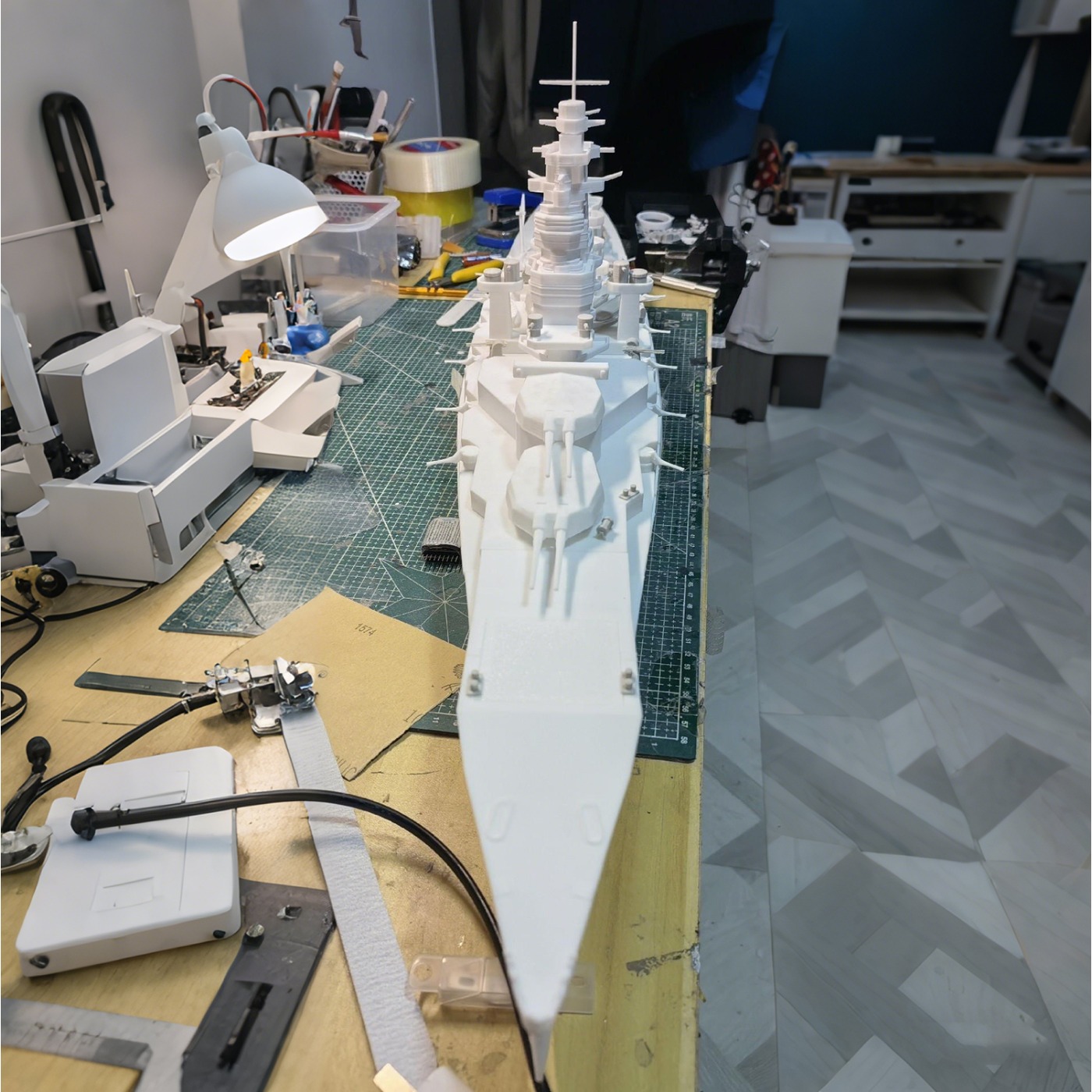 1/200 RC 배 107cm 콩고 제2차 세계대전 전 - Rc Hobby Grade Boat 리뷰 및 가격