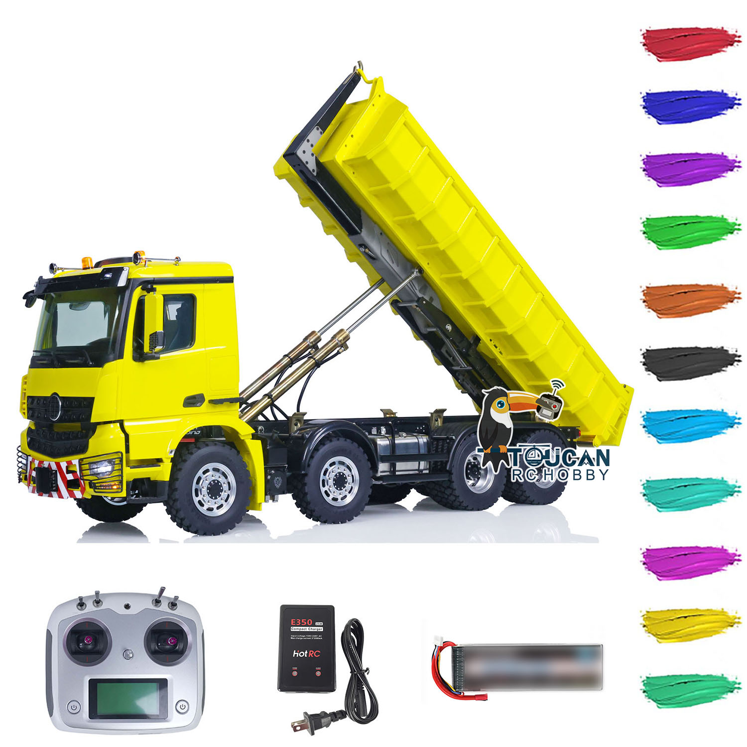 8x8 LESU 1/14 업그레이드 유압 RC 덤퍼 R - Rc Hobby Dump Truck 리뷰 및 가격