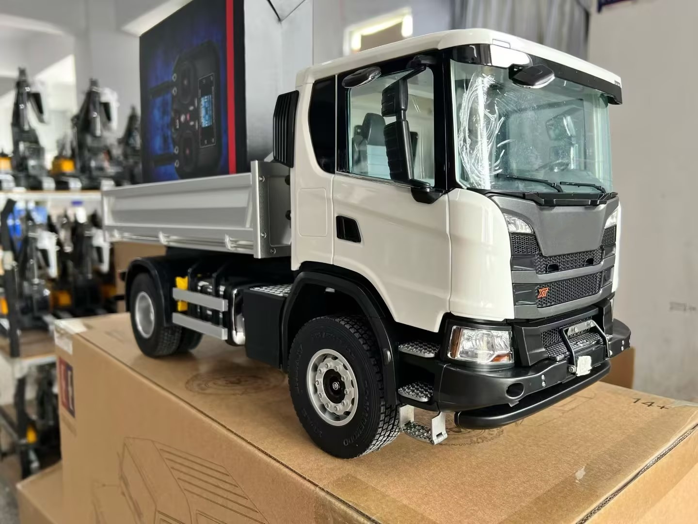 1/14 CNC 4x4 더블E E022 RC 덤프트럭  - Rc Hobby Dump Truck 리뷰 및 가격