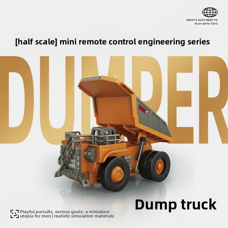 1:64 금속 RC 엔지니어링 자동차 세트, 광산 트럭 - Rc Hobby Dump Truck 리뷰 및 가격