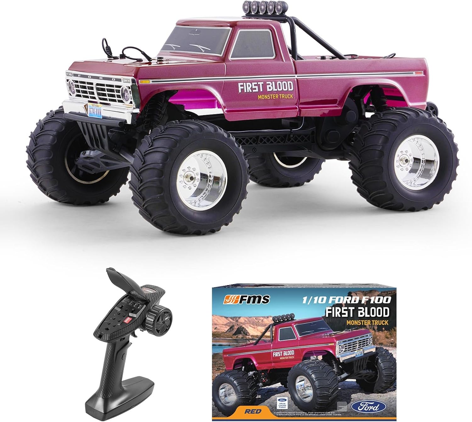 1/10 스케일 포드 F-100 RC 몬스터 트럭 크롤 - Rc Hobby Grade Monster Truck 리뷰 및 가격