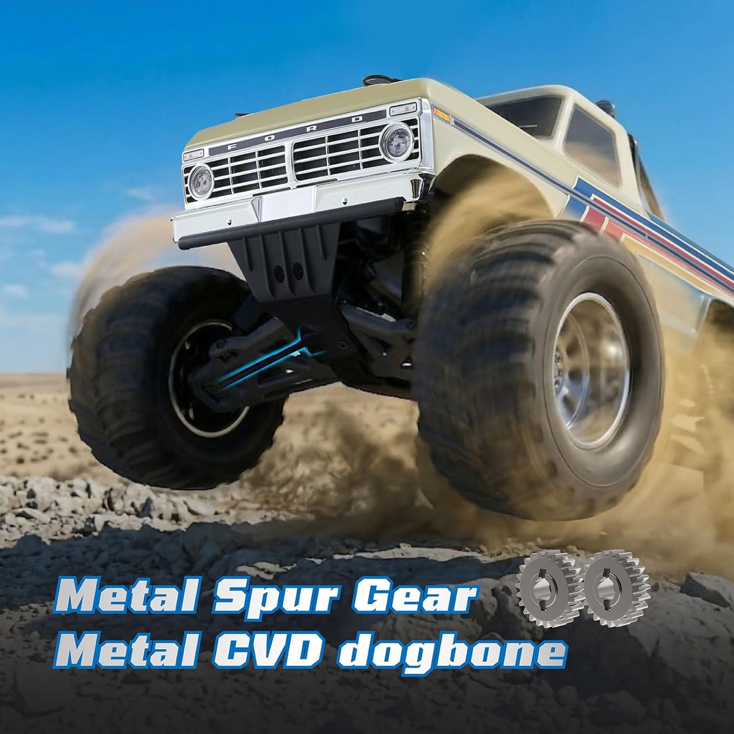 1/10 포드 F-100 브러시리스 몬스터 트럭 공식  - Rc Hobby Grade Monster Truck 리뷰 및 가격